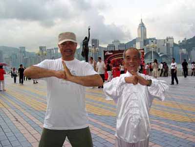 Tai chi lesson, Hong Kong